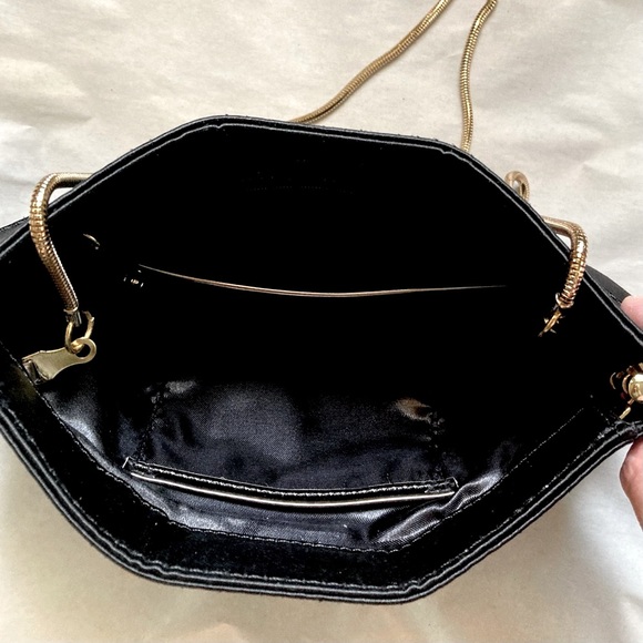 Monet Black Satin Purse - Picture 3 of 10